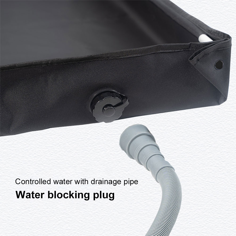 Camping Shower Tent Portable - Portable Camping Shower Base with Drain