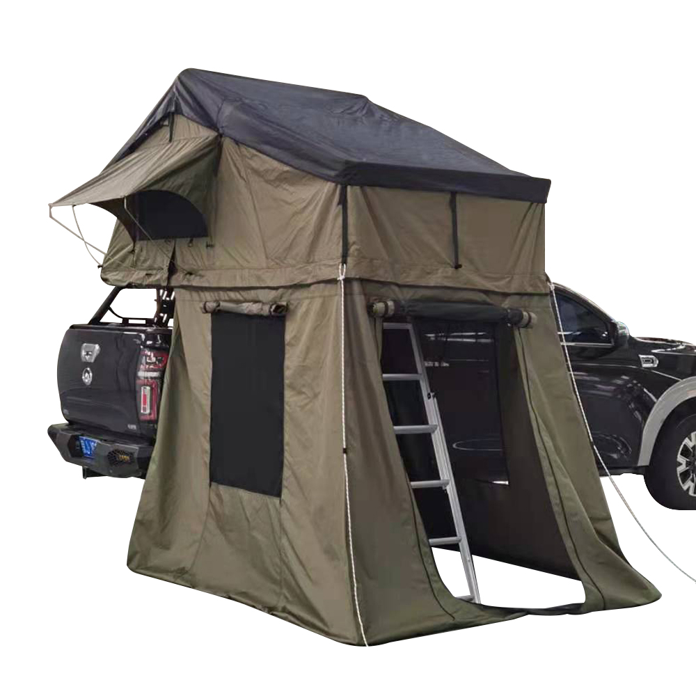 Roof Top Tent Annex Room - Waterproof Sunshade Folding Roof Top Car
