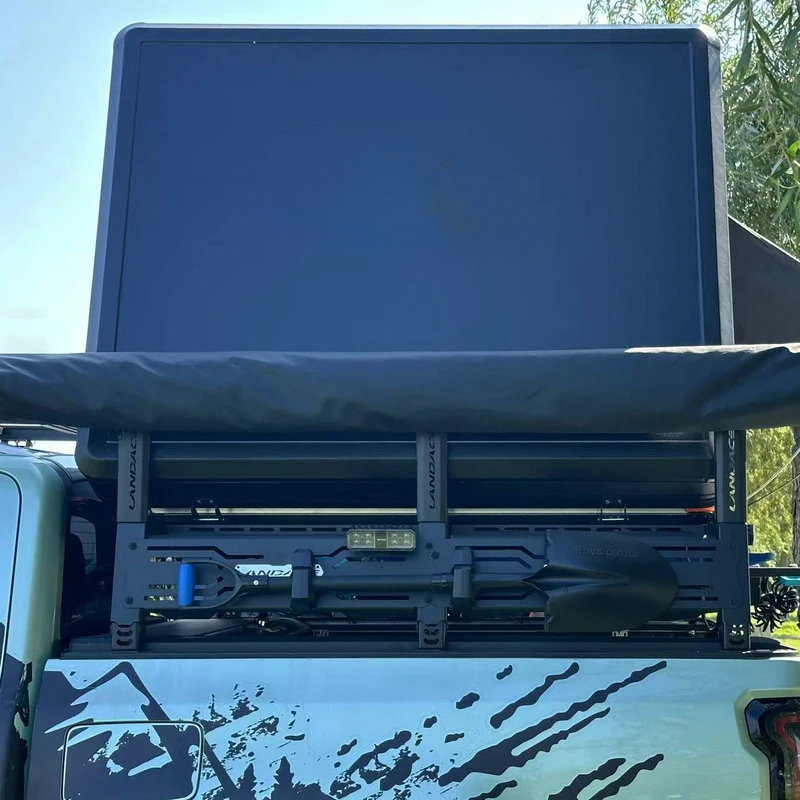Roof Tent Hardshell Aluminum - Factory Hot Sale-4X4 Aluminum HardShell Rooftop