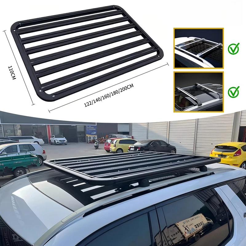 Overland Roof Rack Platform - Overland Aluminum Roof Platform Box Cross