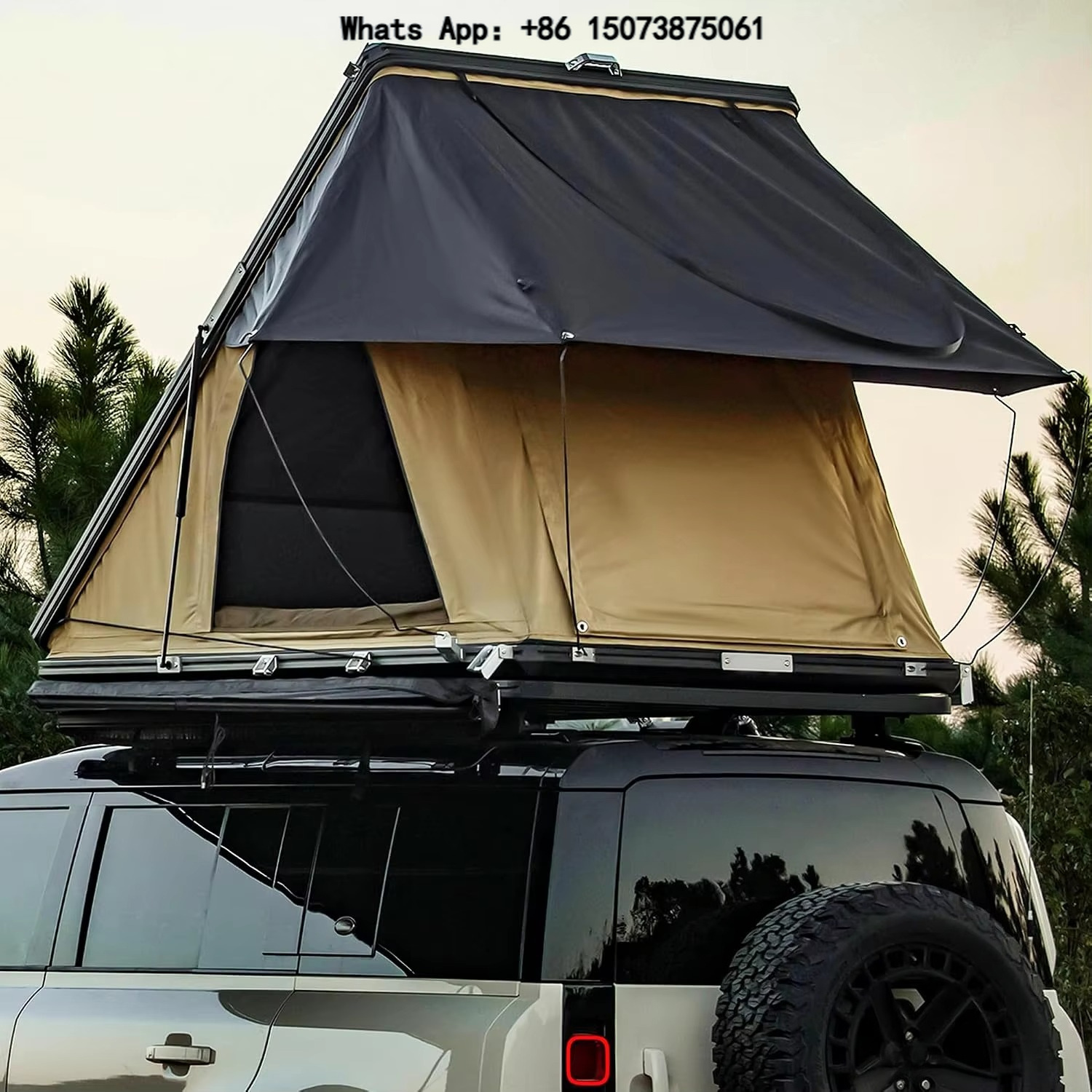 Roof Top Tent Ladder Telescopic - Hardshell Rooftop Tent, Roof Top Tent