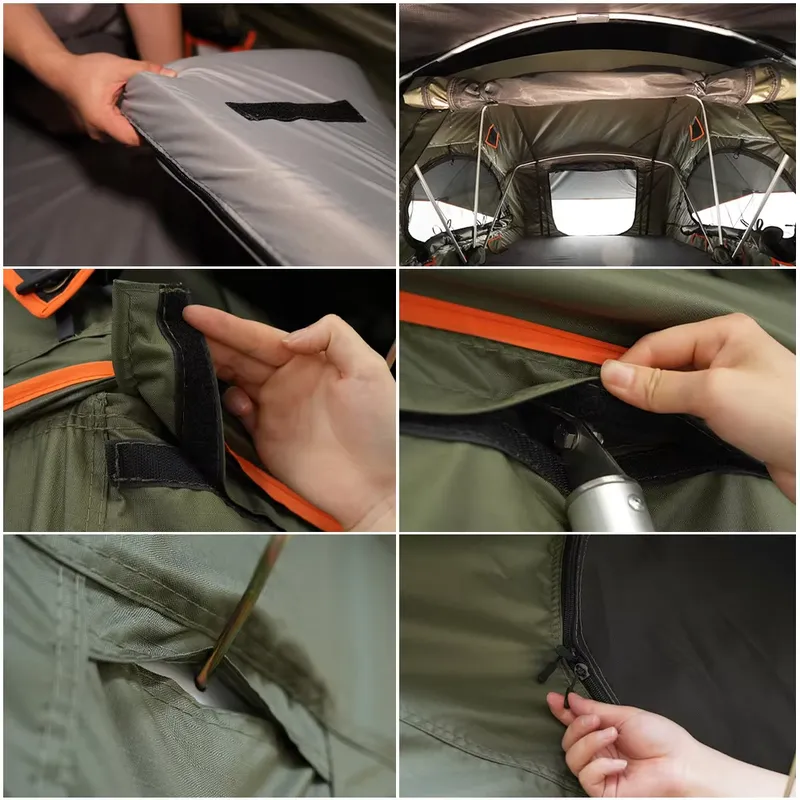 Factory Folding Waterproof Fam - Roof Top Tent Soft Shell 3 Person ulasan dan harga