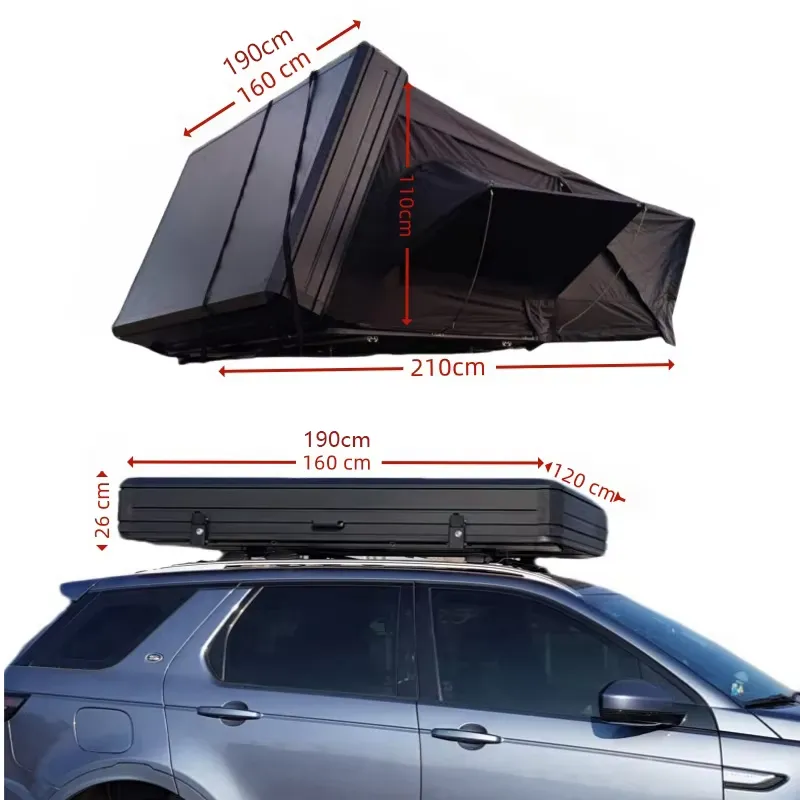 Side Open 4x4 Off-Road SUV Van - Roof Top Tent Annex Room ulasan dan harga